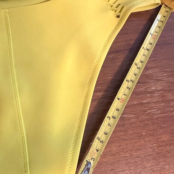 Sports Illustrated Small Yellow Bikini BOTTOM ONLY Small Keyhole and open back - Picture 4 of 9